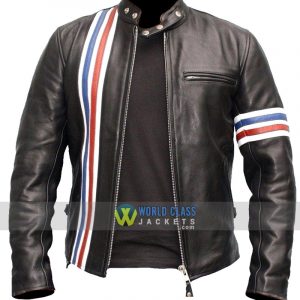 Captain America’s Easy Rider Cowhide Milled Leather Jacket