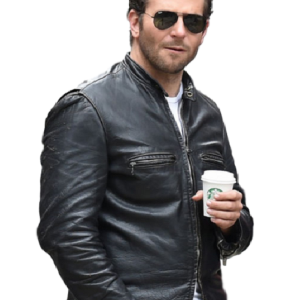 Burnt Bradley Cooper Adam Jones Black Biker Original Leather Jacket