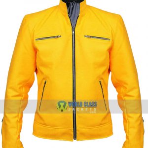 Dirk Gently's Holistic Detective Agency Yellow Leather Jacket