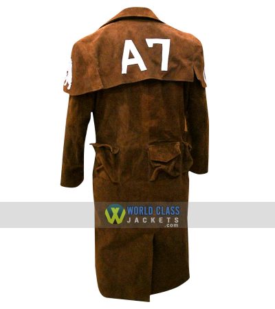 Fallout Vegas A7 Veteran Ranger Armor NCR Gaming Suede Coat