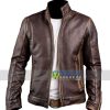 Buy Gents Biker Café Racer Vintage Distressed Brown Original Leather Jacket