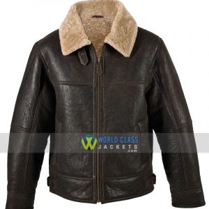 Men’s RAF WW2 Aviator B3 Genuine Bomber Leather Jacket