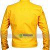 Samuel Barnett Dirk Gently's Holistic Detective Agency Yellow Leather Jacket