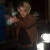 Sarah Jones Alcatraz Brown Leather Jacket