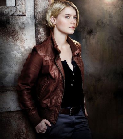 Sarah Jones Alcatraz Detective Rebecca Madsen Brown Leather Jacket