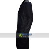 Taboo Tom Hardy James Keziah Fur Collar Delaney Wool Black Trench Coat