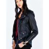 Urban Outfitters Schott Ex Boyfriend Black Moto Jacket