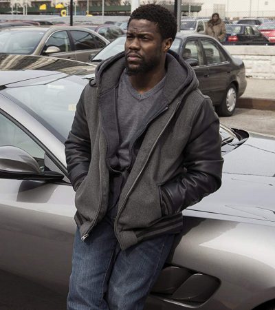 Get The Upside Kevin Hart Dell Scott Grey Hoodie on Sale