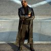 Iron Man 2 Samuel L Jackson Nick Fury Leather Trench Coat
