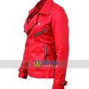 Get Riverdale Madelaine Petsch Southside Serpents Women's Red Cotton Jacket 3 online
