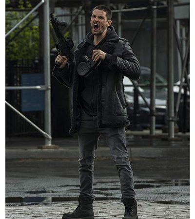 Billy Russo Punisher Leather Jacket Ben Barnes The Punisher
