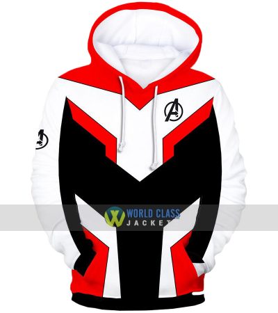 Avengers EndGame Superheroes Quantum Costume Pullover Hoodie