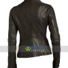 Women Moto Style Genuine Black Leather Slim fit Biker Jacket