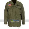 Men's John Rambo M65 Commando First Blood Military Green US Army Cotton Jacket