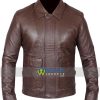 Vintage Indiana Jones Brown Leather Jacket