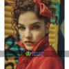 Buy Barbara Palvin Numero Russia No. 010 Red Leather Jacket