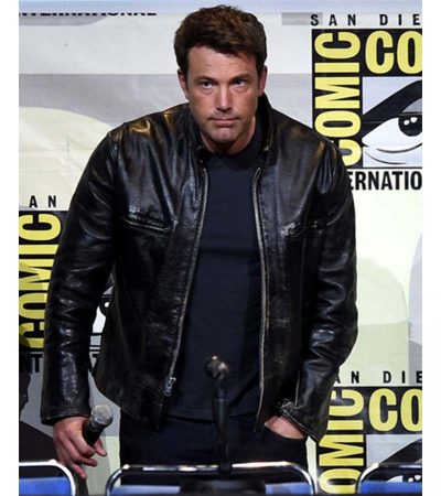 Buy & Save $40 on Ben Affleck Black Leather Jacket