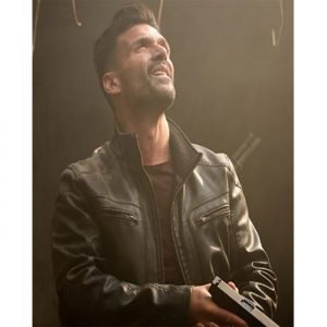 $50 Off on Frank Grillo Beyond Skyline Black Leather Jacket