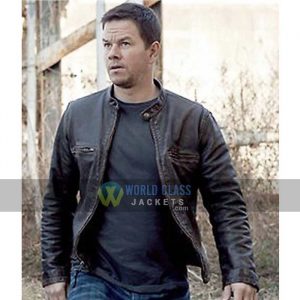 Buy Mark Wahlberg Contraband Brown Leather Jacket