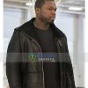 50 Cent Jackson Kanan Black Leather Mens Winter Coat