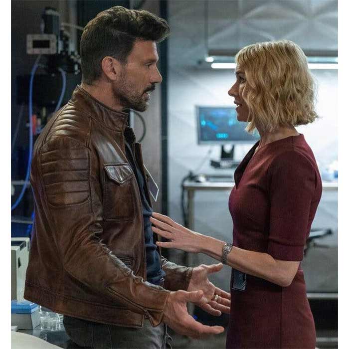 Buy Boss Level Frank Grillo Leather Jacket at Discount