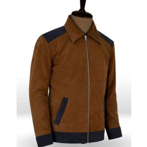 Buy Cristiano Ronaldo Brown Leather Jacket at Discount
