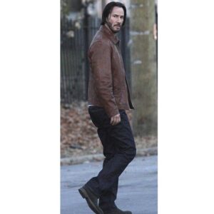 Keanu Reeves Leather Jacket from John wick