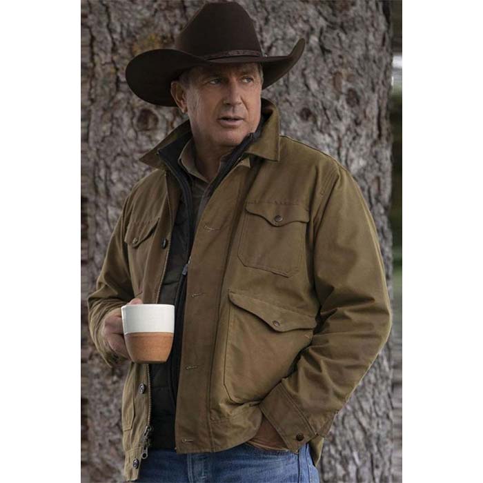 Get John Dutton Yellowstone Season 2 Brown Jacket