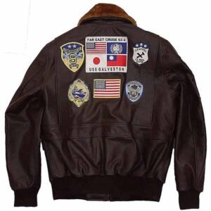 Buy Tom Cruise Bomber Winter Fur Leather Jacket at $120 off