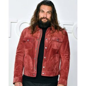 Get Jason Momoa Aquaman and the Lost Kingdom Red Leather Jacket
