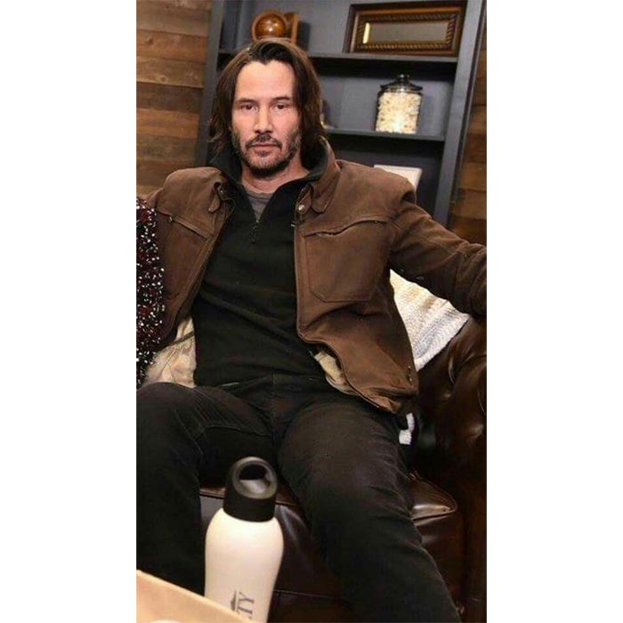 Keanu Reeves Leather Jacket