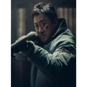 Ma Dong-seok Badland Hunters 2024 Parachute Jacket at Discount