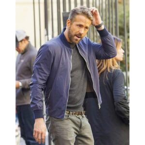 Shop Ryan Reynolds as One's Bomber Jacket in 6 Underground