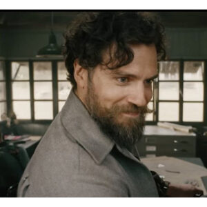 Henry Cavill The Ministry of Ungentlemanly March Phillips Grey Wool Jacket Online